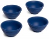 Le Creuset Silicone 1/4-Cup Pinch Bowls, Set of 4, Cobalt