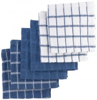Ritz 6-Pack Terry Cotton Dish Cloths, Federal Blue Ritz 6-Pack Terry Cotton Dish Cloths, Federal Blue