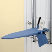 Household Essentials 2011 Over-The-Door Ironing Board Cover, Blue Silicone, 42L x 14W Household Essentials 2011 Over-The-Door Ironing Board Cover, Blue Silicone, 42L x 14W