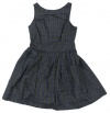Tommy Hilfiger Women's Sleeveless Plaid Silk A-Line Dress
