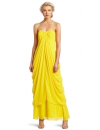 laundry BY SHELLI SEGAL Women's Strapless Pick Up Gown, Canary Yellow, 8 laundry BY SHELLI SEGAL Women's Strapless Pick Up Gown, Canary Yellow, 8