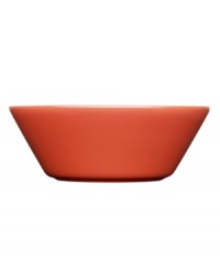 With a minimalist design and unparalleled durability, the Teema bowl makes preparing and serving hot cereal or soup a cinch. Featuring a sleek profile in rich terracotta-colored porcelain by Kaj Franck for Iittala. With a minimalist design and unparalleled durability, the Teema bowl makes preparing and serving hot cereal or soup a cinch. Featuring a sleek profile in rich terracotta-colored porcelain by Kaj Franck for Iittala.