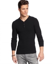 Keep warm while looking hot in this sleek INC International Concepts sweater. Keep warm while looking hot in this sleek INC International Concepts sweater.