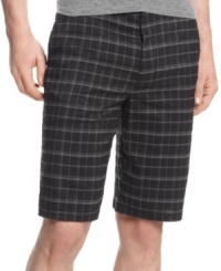 Scholarly streetwear. These shorts from Hurley are a cool downtown look. Scholarly streetwear. These shorts from Hurley are a cool downtown look.