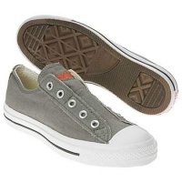 Converse Chuck Taylor Slip On Top Charcoal Canvas size M5.5/W7.5, Grey/Orange Converse Chuck Taylor Slip On Top Charcoal Canvas size M5.5/W7.5, Grey/Orange
