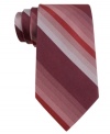 Get shaded: blended stripes on this Calvin Klein silk tie keep you from getting lost in the crowd.