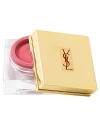 As featured in our Beauty Event in #3 Silky Praline. Unique cream to powder blush offers a luminous, radiant and healthy look. The remarkably soft formulation feels like silk upon application, ensuring a seamless result. And because the non-waxy texture will not break through makeup, it is an excellent touch-up tool for use throughout the day. 