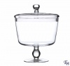 Luigi Bormioli Michelangelo Masterpiece 8-1/2-inch Trifle Bowl with Lid