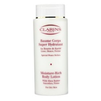 Clarins by Clarins body care; New Moisture-Rich Body Lotion - For Dry Skin ( Super Size Limited Edition )--400ml/14oz;