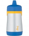 Thermos Foogo Phases Leak Proof Stainless Steel Sippy Cup, Blue/Yellow, 10 Ounce