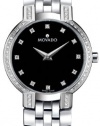 Movado Women's 605586 Faceto Diamond Accented Stainless-Steel Watch