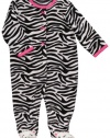 Carter's Micro Fleece Snap - Zebra-6M