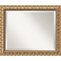 Florentine Medium Mirror in Antique Gold Rococo Florentine Medium Mirror in Antique Gold Rococo