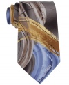 Even if it's full of meetings, your day can stay bright with this tie from Jerry Gracia.