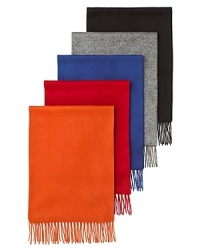 A luxuriously soft scarf rendered in bold seasonal colors, from The Men's Store at Bloomingdale's. A luxuriously soft scarf rendered in bold seasonal colors, from The Men's Store at Bloomingdale's.