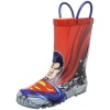 Western Chief Superman Rain Boot (Toddler/Little Kid/Big Kid),Red,7 M US Toddler