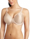 Playtex Women's Secrets Perfectly Smooth Underwire,Nude Stripe,40D