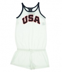 Ralph Lauren Girl's 2012 Olympic Team USA Shortall White X-Large 16 Ralph Lauren Girl's 2012 Olympic Team USA Shortall White X-Large 16