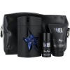 Thierry Mugler Angel Set (Eau de Toilette Spray Rubber Bottle, Hair/Body Shampoo, Deodorant Stick and Toiletry Bag)