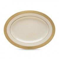 Lenox WESTCHESTER A/I OVAL PLATTER 13.0 Lenox WESTCHESTER A/I OVAL PLATTER 13.0