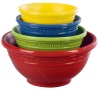 Le Creuset Silicone Prep Bowls, Multi-colored