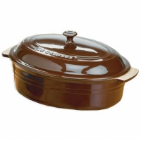 Le Creuset Stoneware 5-3/4-Quart Covered Oval Casserole, Caribbean Le Creuset Stoneware 5-3/4-Quart Covered Oval Casserole, Caribbean