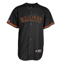 MLB San Francisco Giants Away Alternate Replica Jersey, Black MLB San Francisco Giants Away Alternate Replica Jersey, Black