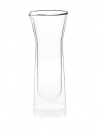 Luigi Bormioli Duos Double-Wall Carafe, 32 oz.