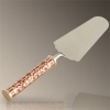 L'Objet Damask Gold Cake Server