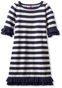 Lilly Pulitzer Girls 7-16 Little Helena Sweater Dress, True Navy, X-Large