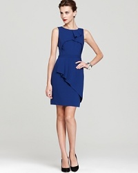 With allover asymmetric details, this BCBGMAXAZRIA dress lends the perfect workday look--one that seamlessly transitions into evening. With allover asymmetric details, this BCBGMAXAZRIA dress lends the perfect workday look--one that seamlessly transitions into evening.