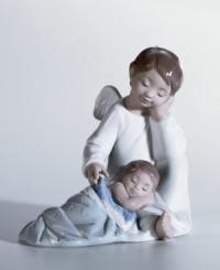 Let someone know they have a special friend looking after them! This sweet and adorable figurine makes a wonderful gift for a new mom. Crafted of fine porcelain with delicate painted hues and a high-gloss finish. Measures 7.5 x 4.75. Let someone know they have a special friend looking after them! This sweet and adorable figurine makes a wonderful gift for a new mom. Crafted of fine porcelain with delicate painted hues and a high-gloss finish. Measures 7.5 x 4.75.