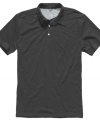 Prep up your t-shirt collection with this solid polo style by Volcom.