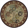 Nourison 2000 2101 Round Rug, Multicolored, 4.0-Feet by 4.0-Feet