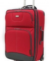 Ricardo Beverly Hills Luggage Valencia Lite 25 Inch 2 Compartment Vertical Upright Case