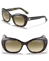 Vintage-loving vixens will melt for Fendi's bold cat eye frames. Vintage-loving vixens will melt for Fendi's bold cat eye frames.