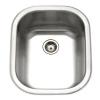 Houzer CS-1407-1 Club 13-5/8-by-17-3/16-Inch Undermount Stainless Steel Bar or Prep Sink