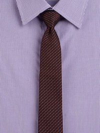 Woven in fine Italian silk, this sharp design is the perfect addition to your handsome work wardrobe.SilkDry cleanMade in Italy Woven in fine Italian silk, this sharp design is the perfect addition to your handsome work wardrobe.SilkDry cleanMade in Italy