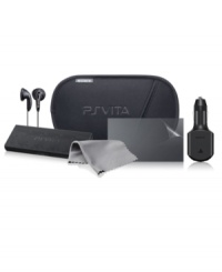 Get started with the PlayStation®Vita System Starter Kit with Memory Card. The Starter Kit comes with an assortment of six must-have accessories that complete your PS Vita System experience right out of the box. All of the included accessories in this official Starter Kit will work and match perfectly with your PlayStation®Vita System. Get started with the PlayStation®Vita System Starter Kit with Memory Card. The Starter Kit comes with an assortment of six must-have accessories that complete your PS Vita System experience right out of the box. All of the included accessories in this official Starter Kit will work and match perfectly with your PlayStation®Vita System.