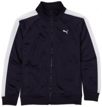 Puma Boys 8-20 7cm Track Jacket, Navy, Medium Puma Boys 8-20 7cm Track Jacket, Navy, Medium