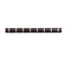 Umbra Flip Wood Wall-Mount Rack with 8 Hooks, Espresso