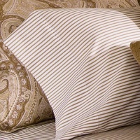 Ralph Lauren Desert Spa Bengal Stripe King Fitted Sheet