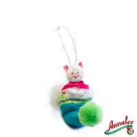 3 Winter Whimsy Kitty by Annalee 3 Winter Whimsy Kitty by Annalee