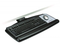 3M Sit/Stand Easy-Adjust Keyboard Tray with Standard Platform, 23 Inch Track (AKT170LE) 3M Sit/Stand Easy-Adjust Keyboard Tray with Standard Platform, 23 Inch Track (AKT170LE)
