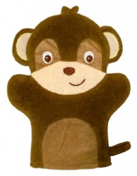 Neat Solutions Character Washmitt, Brown Neat Solutions Character Washmitt, Brown