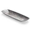 Handcrafted and polished, Simply Designz Natural Gujarat tray gives a new look to classic metal serving pieces.