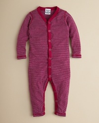 Splendid Littles delivers bug-in-a-rug level coziness with a classic striped coverall she'll love to live in.