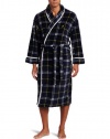 Nautica Men's Plush Printed Robe