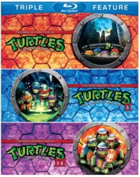 Teenage Mutant Ninja Turtles / Teenage Mutant Ninja Turtles II: The Secret of the Ooze / Teenage Mutant Ninja Turtles III: Turtles in Time (Triple Feature) [Blu-ray]