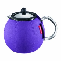 Bodum Nero Thermal Neoprene 8-Cup Tea Press Coat, Purple Bodum Nero Thermal Neoprene 8-Cup Tea Press Coat, Purple